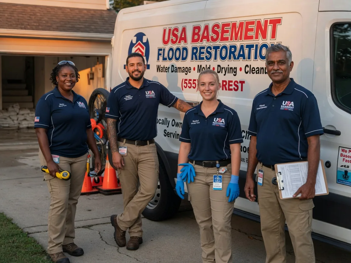 Basement Flood Cleanup company in Flensburg, MN