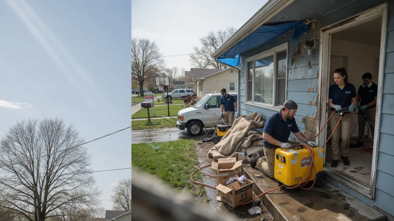 Basement Flood Cleanup in Flensburg, MN near me